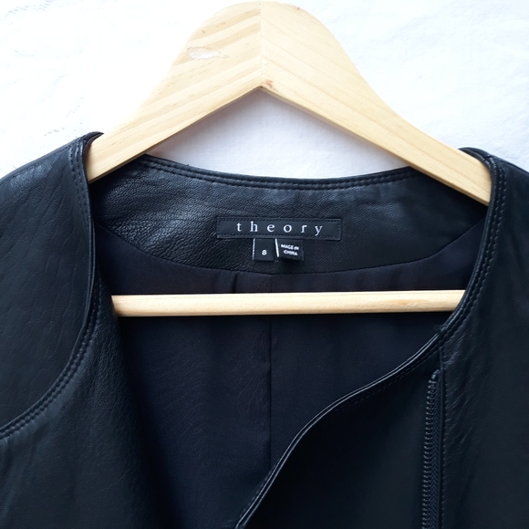 Theory ford enora leather jacket - Picture 5 of 14